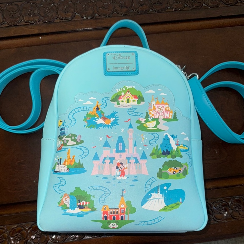 Loungefly backpack Disneyland 65th Anniversary